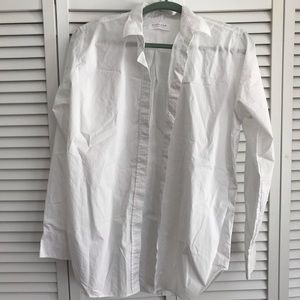 Everlane white button up shirt size 10